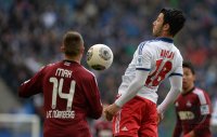Fussball, 1. Bundesliga  Saison 2013/2014: Hamburger SV - 1. FC Nuernberg