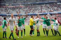 FUSSBALL 1. BUNDESLIGA: FC Bayern Muenchen  - Werder Bremen