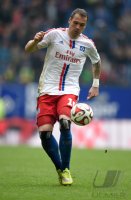 Fussball, 1. Bundesliga  Saison 2014/2015: Hamburger SV - FC Augsburg