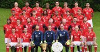 Fussball 1. Bundesliga 2016/2017: Fototermin beim FC Bayern Muenchen