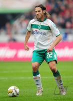 FUSSBALL 1. BUNDESLIGA: Bremen, FRINGS Einzelaktion