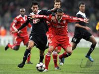 FUSSBALL  International CHL 09/10  FC Bayern  Muenchen - Girondins Bordeaux