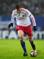 FUSSBALL, EUROPA LEAGUE GRUPPENPHASE: Hamburger SV, JANSEN EINZELAKTION