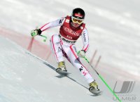 SKI Weltcup  Damen  ST. Moritz:  Elisabeth GOERGL (AUT)