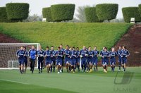 Fussball 1. Bundesliga 11/12: FC Schalke Training in Doha