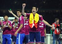 Fussball: DFB Pokal Finale: JUBEL  Raul (FC Schalke 04)