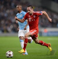 Fussball CHL  Saison 2013/2014:  Franck Ribery (FC Bayern Muenchen)