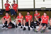 Volleyball 1. Bundesliga  Saison 17/18: Fotoshooting TV Rottenburg Media Day