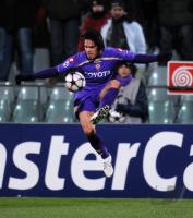 FUSSBALL  International CHL 09/10 :  Juan Manuel Vargas (Florenz)