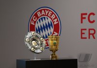 Fussball 1. Bundesliga Saison 18/19: Meisterschale und DFB Pokal, DOUBLE
