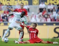 Fussball 1. Bundesliga: 1.FC Koeln - VfL Wolfsburg