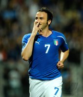 Fussball International EM 2012-Qualifikation:  Giampaolo Pazzini (Italien)