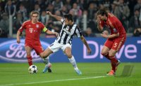 FUSSBALL INTERNATIONAL CHL VIERTELFINALE 12/13: FC Bayern Muenchen - Juventus Turin
