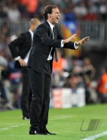 Fussball Champions League  Saison 2011/2012:  Trainer Massimilliano Allegri (AC Mailand)