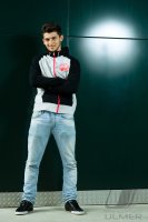 Fussball 1. Bundesliga, Saison 2011/2012: Matthias Zimmermann posiert im exklusiven Fotoshooting