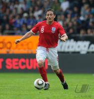 FUSSBALL INTERNATIONAL: Frank LAMPARD (England)