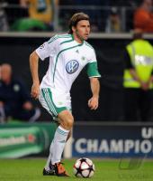 FUSSBALL CHAMPIONS LEAGUE:  VfL Wolfsburg, BARZAGLI Einzelaktion