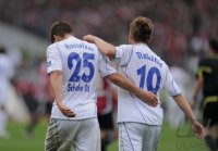 Fussball 1. Bundesliga  Saison 2010/2011:  1. FC Nuernberg - FC Schalke 04