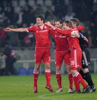 FUSSBALL  International CHL 09/10 : JUBEL  FC Bayern  Muenchen