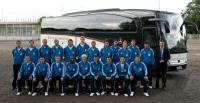 FUSSBALL Uberegabe des neuen DFB-Mannschaftsbus 04.09.2009