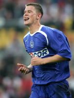 Fussball 1. Bundesliga: Koeln - Berlin, Jubel Berlin