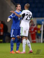 Fussball DFB Pokal Viertelfinale 13/14: TSG 1899 Hoffenheim - VfL Wolfsburg