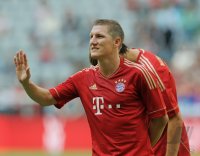 Fussball 1. Bundesliga 2011/2012:  Bastian Schweinsteiger (FC Bayern Muenchen)