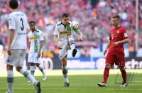 Fussball 1. Bundesliga  Saison 2015/2016: FC Bayern Muenchen - Borussia Moenchengladbach