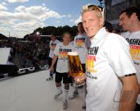 FUSSBALL EURO 2008: Empfang fuer den Vize-Europameister