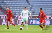 Fussball 1. Bundesliga Saison 20/21: FC Bayern Muenchen - SV Werder Bremen