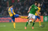 Fussball, 1. Bundesliga  Saison 2013/2014: SV Werder Bremen - Eintracht Braunschweig