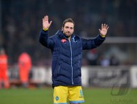 FUSSBALL Coppa Italia  2013/2014: Gonzalo Higuain (SSC Neapel)
