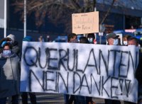 Demo in Rottenburg: Kundgebung gegen die Corona-Massnahmen