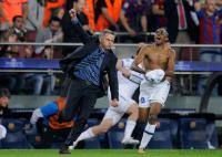 FUSSBALL  International CHL 2009/2010 :  JUBEL  Trainer Jose  Mourinho (Inter)