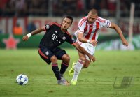 Fussball CHL 15/16 Gruppenphase: Olympiakos Piraeus  - FC Bayern Muenchen