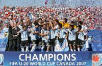 Fussball International  U 20 Spiel um Finale Tschechien - Argentinien