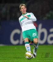 FUSSBALL 1. BUNDESLIGA: Bremen, NIEMEYER Einzelaktion