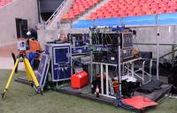 FUSSBALL WM 2010: Die Fernsehanstalten bereiten sich auf die TV Uebertragung vor