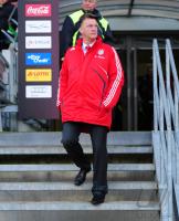 Fussball 1. Bundesliga : Trainer Louis van Gaal (FCB)
