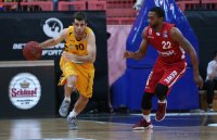 Basketball 1. Bundesliga 16/17 Hauptrunde: Walter Tigers Tuebingen - Brose Bamberg