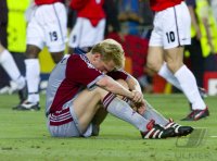 Fussball Champions League Finale 1999: Enttaeuschung   Stefan Effenberg (FC Bayern Muenchen)