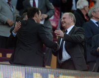 FUSSBALL INTERNATIONAL CHL HALBFINALE 12/13: FC Barcelona  - FC Bayern Muenchen