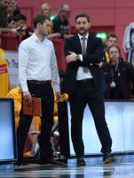 Basketball 1. Bundesliga 14/15 Hauptrunde:  Walter Tigers Tuebingen - Eisbaeren Bremerhaven