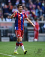 Fussball 1. Bundesliga Saison 14/15: FC Bayern Muenchen - Eintracht Frankfurt