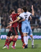 Fussball International Serie A 14/15: Lazio Rom - AC Mailand