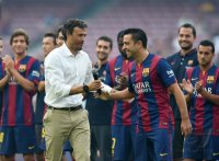 FUSSBALL International 2014/2015: Trainer Luis Enrique (Barca)