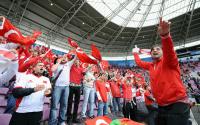FUSSBALL EURO 2008: Portugal - Tuerkei FANS