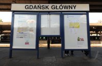 Fussball International EM 2012 : Stadtansicht von Danzig