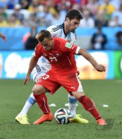 FUSSBALL WM 2014, ACHTELFINALE: Argentinien - Schweiz