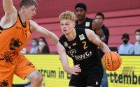 Basketball 2. Bundesliga  20/21 Testspiel: Tigers Tuebingen - wiha Panthers Schwenningen